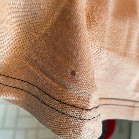 Distressed Edmonton as F U C K mega bleach tee shirt US M - Picture 10 of 10